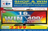Carrefour 16th anniversary offers