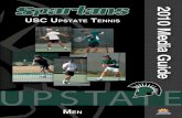 2010 USC Upstate Tennis Guide