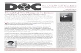 DOC Newsletter - Spring 2012