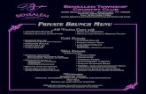 Private Brunch Menu by Bensalem Township Country Club