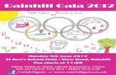 Rainhill Gala 2012 Official Programme