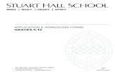 Stuart Hall School Middle and Upper School Application