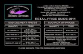 Blue Grass Nursery and Garden Centre 2011 Retail Price List