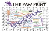 March Issue The Paw Print