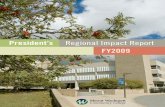 President's Regional Impact Report FY2009