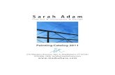Sarah Adam Painting Catalog 2011