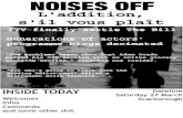 Noises Off - NSDF10, Issue 1