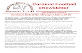 Cardinal Football eNewsletter (2011 Vol. 9)