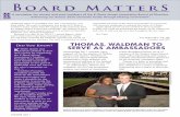 Board Matters Newsletter - Winter 2011