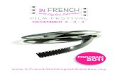 In French With English Subtitles Film Festival Program 2011