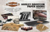 Harley-Davidson® Paper Goods Catalog Spring 2014 (Dealer)