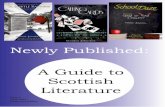 Newly Published: A Guide to Scottish Literature