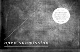 Open Submission Application Pack