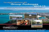 Groups Packages Brochure - 2014/15