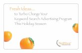 Fresh Search Engine Marketing (SEM) Ideas for 2009 Holiday Season