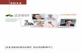 Leadership summit 2012