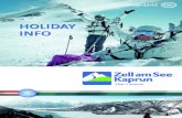 Holiday Info of Zell am See-Kaprun