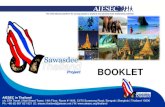 Booklet Sawasdee Thailand Project Winter 2013-2014