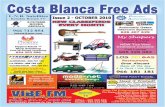 Costa Blanca Free Ads Magazine September 2010