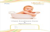 Client Enrollment Form and Agreement