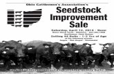2014 OCA Seedstock Improvement Sale