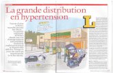 la grande distribution en hypertension