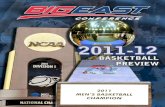 2011-12 BIG EAST Men's Basketball Preview Guide