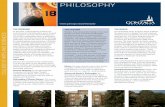 Philosophy - Academic Brochure, Gonzaga University
