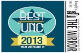 Best of UNC 2013