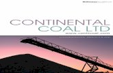 Continental Coal - Corporate Brochure
