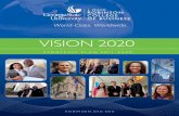 Vision 2020 | Strategic Plan 2011-2020
