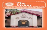 THE VISION (April 2014, Volume 81, No. 7)