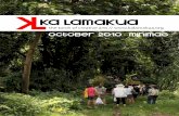 Ka Lamakua Mini Mag - October 2010