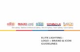 Elite Lighting: Logo + Brand & Icon Guidelines