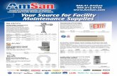 AmSan Now Offering a Full Line of Facility Maintenance Supplies...