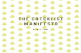 The Checklist Manifesto for Print
