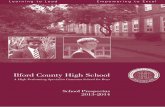 Ilford County High School Page Turning Prospectus
