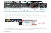 Kinetic View - It's been a big year for OOH