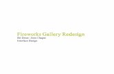 Fireworks Gallery Website Redesign