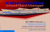 Ontario School Plant Manager Spring 2012