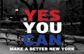 Yes You Can - Make a Better New York