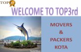 Top3rd Movers and Packers Kota are well exprience in your shifting