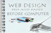 Web Design: Pen and Paper Before Computer