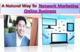 Network Marketing Online Business