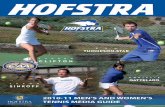 2010-11 Hofstra University Tennis Guide