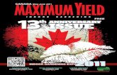 Maximum Yield Canada May June 2011