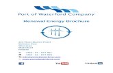 Port of Waterford Renewable Energy Brochure