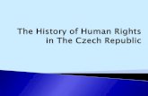 Cz the history of human rights cz