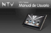 Manual NTV Tablet