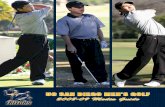 2008-09 UC San Diego Men's Golf Media Guide